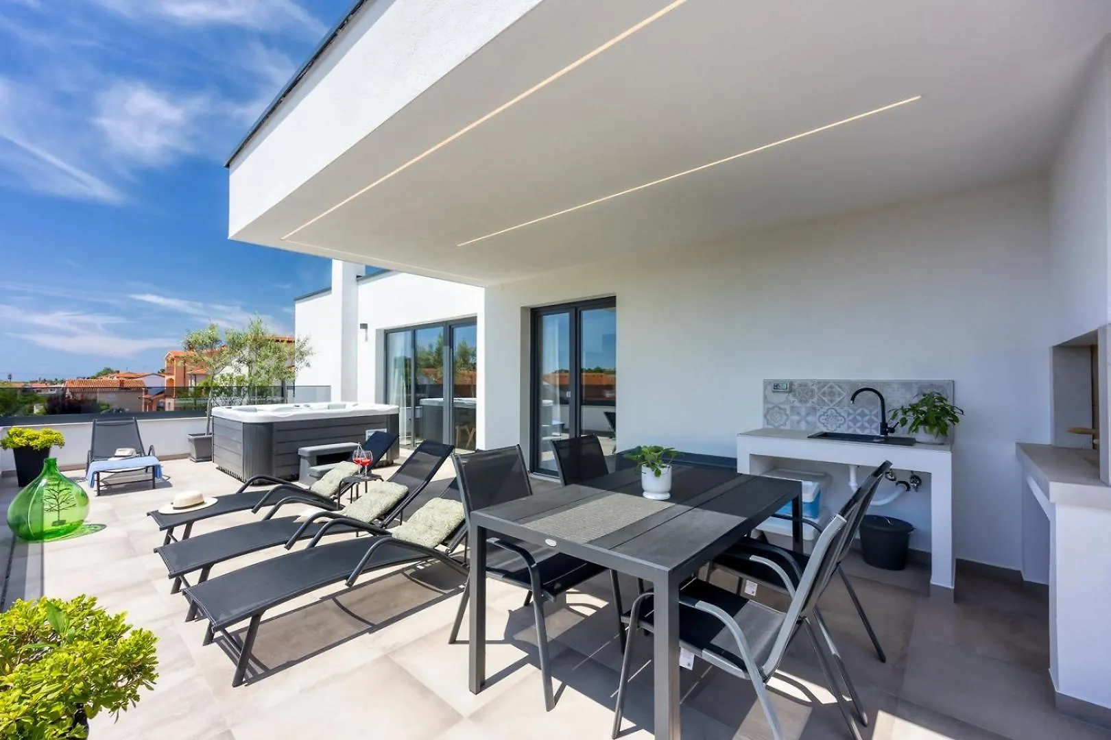 Modern App Ana With Jacuzzi And Balcony Apartment Porec 0*,  Croatia